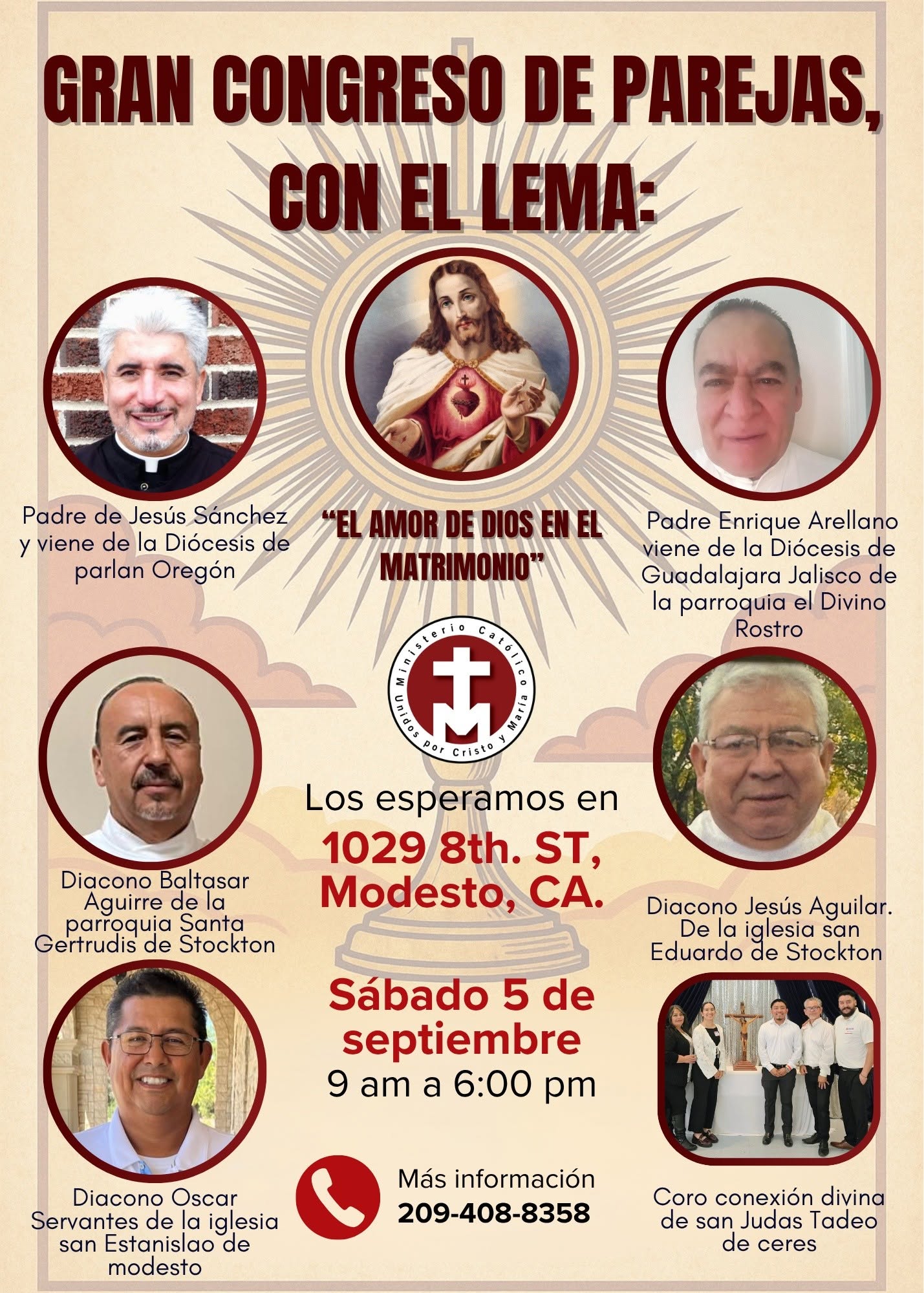 Flyer oficial de Gran Congreso de Parejas